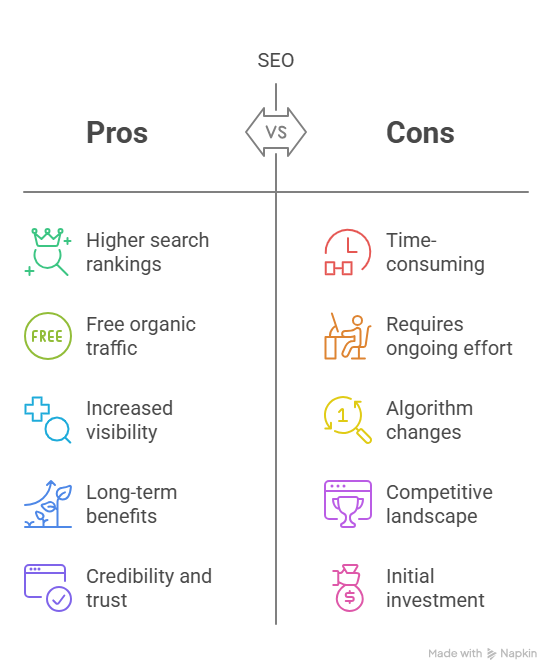 Pros & Cons of SEO